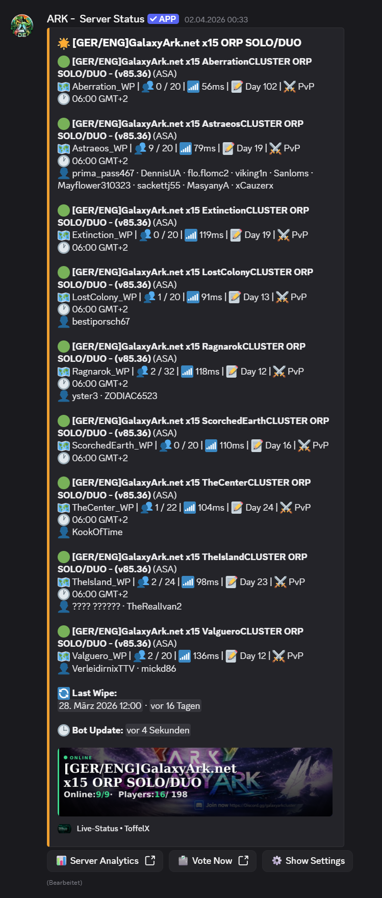 Spotlight Discord Embed
